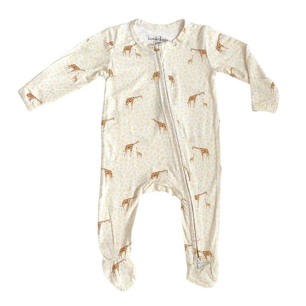 Into the Wild Bamboo Zippered Footie